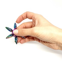 Star-shaped fidget spinner