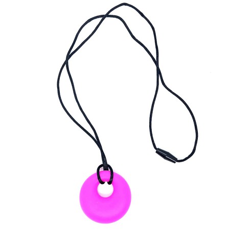 Round fuchsia silicone...