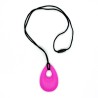 "Droplet" silicone chewing pendant