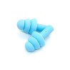 Small layered noise-reducing earplugs