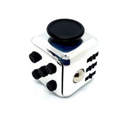 Metallic fidget cube...