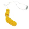 Feather-shaped chewing pendant