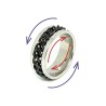 Anxiety ring with chain