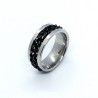 Anxiety ring with chain