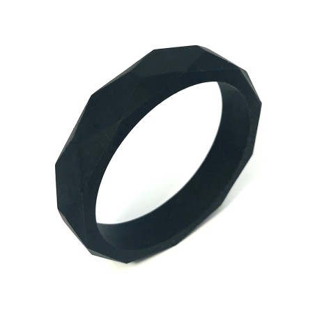 Geometric silicone bracelet