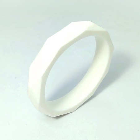 Geometric silicone bracelet