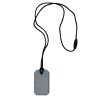 Rectangular chewing pendant