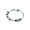 Fidget ring with beads