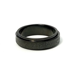 "Gold Sand" spinning fidget ring