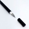 Black silicone quill pen