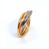 Triple fidget ring