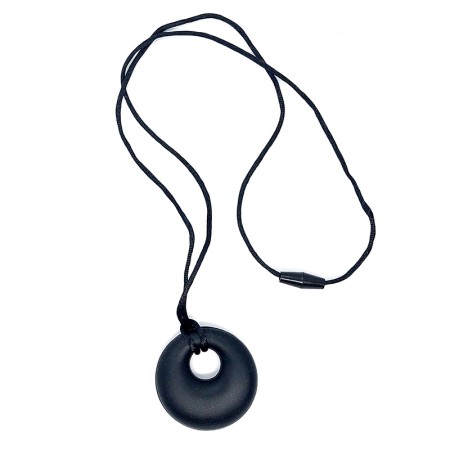 Black round silicone...