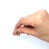 Triple fidget ring